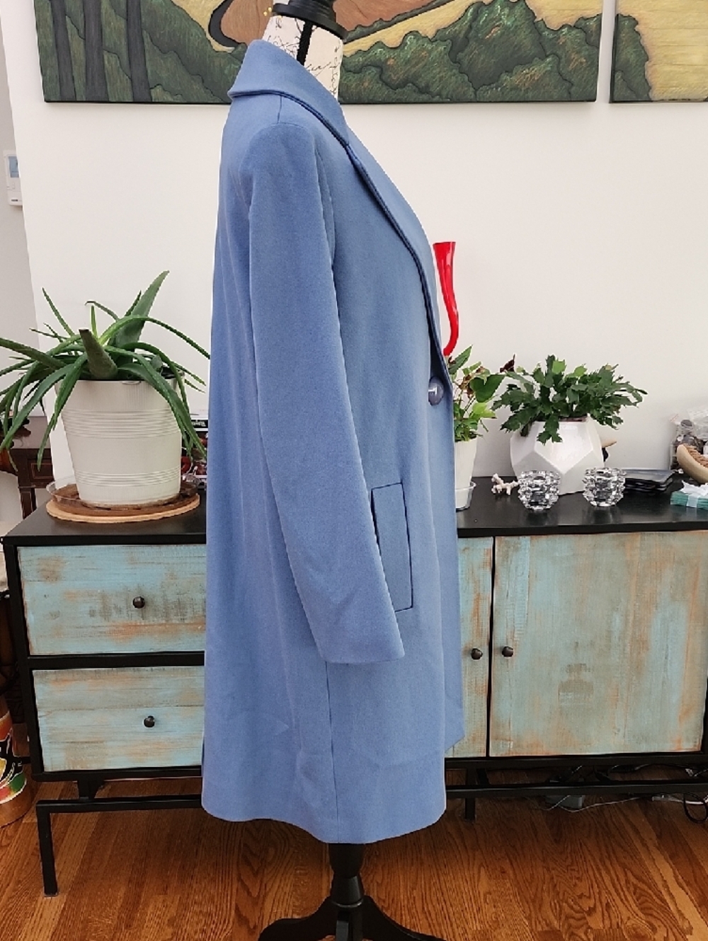FLEURETTE - Loro Piana & Co Wool One-button Coat - Picture 4 of 11